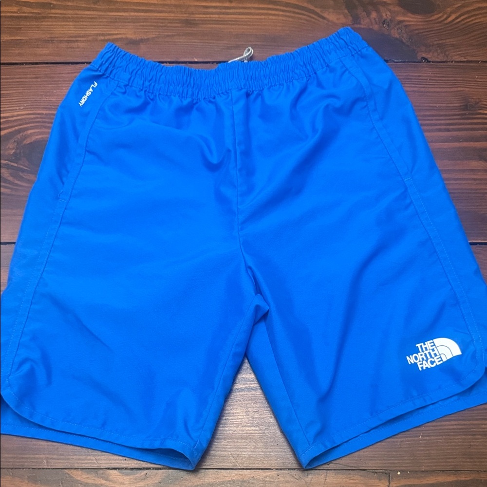 The North Face Boy’s Vibrant Blue Athletic Shorts